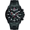 Star Fighter Stainless Steel Black Dial Quartz 7043.9177 100M Men's Watch