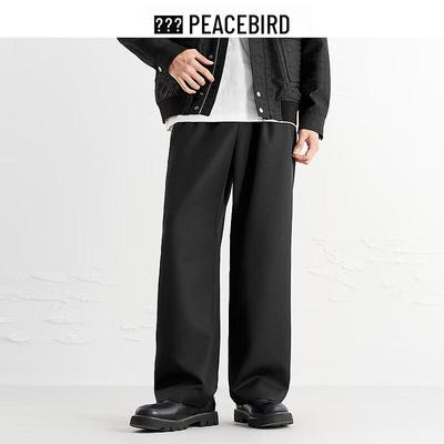 Мужские брюки Peacebird в стиле business casual прямого кроя