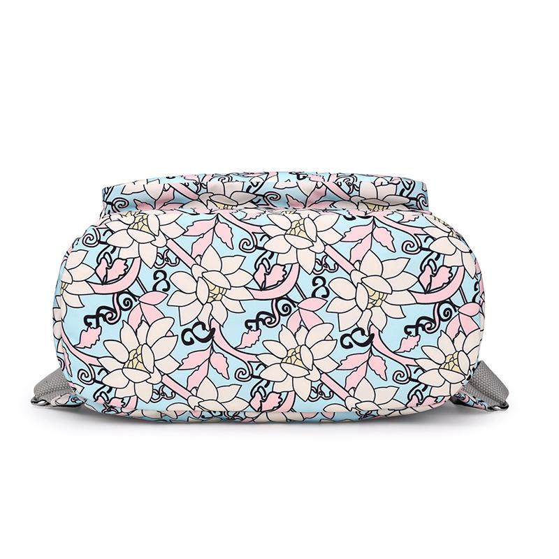 Принтованный нейлоновый рюкзак Легкий дорожный рюкзак