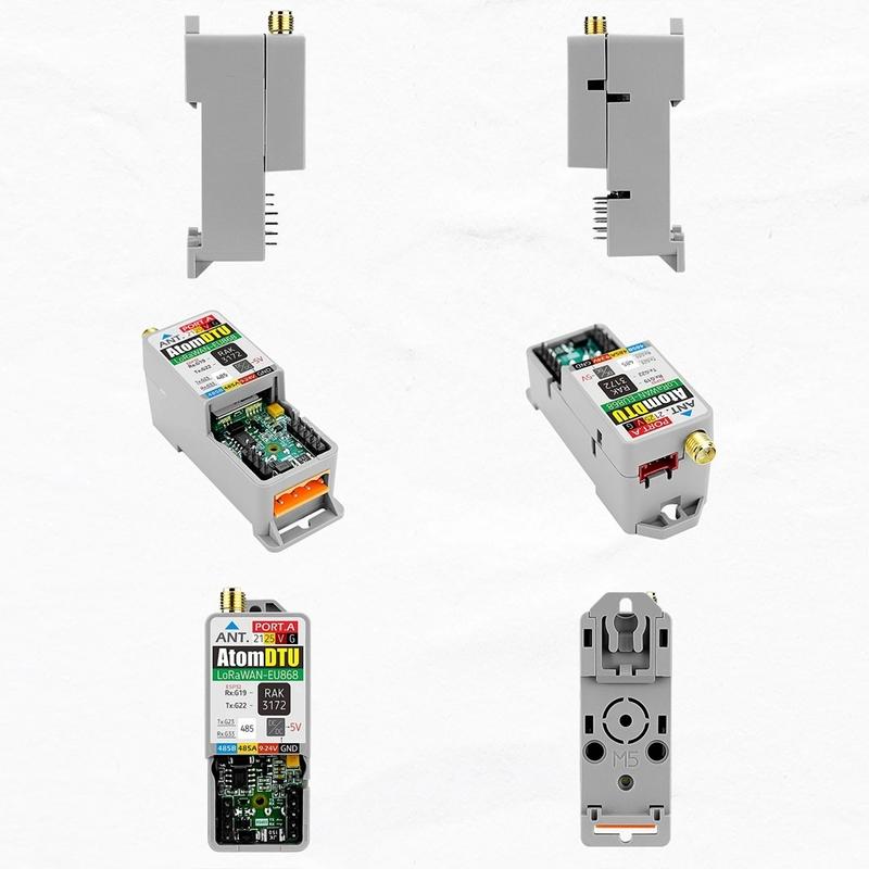 Atomic DTU Lorawan Base Lorawan Programmable Data Transmission Unit US915 STM32WLE5CC