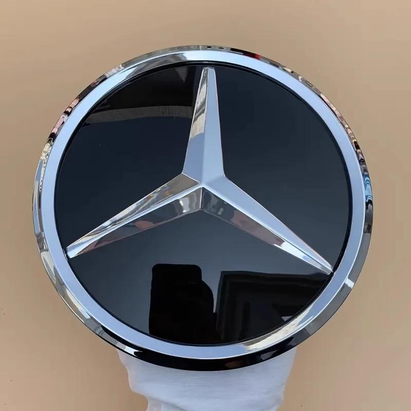 C200 E200 For Mercedes Benz 3D Car Grill Emblem Star Badge Front Grill Logo For Mercedes Benz W204 W205 W213 X253 A B C E S CLA
