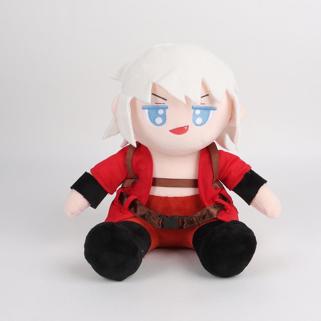 May Cry Devil Dante Plush Toy Stuffed Doll Game Peripheral Gift Decorations