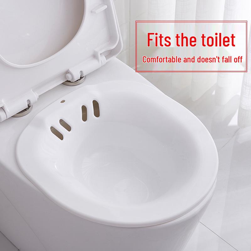 Прозрачный женский биде-раковина - Конструкция без приседания для легкого мытья нижней части тела