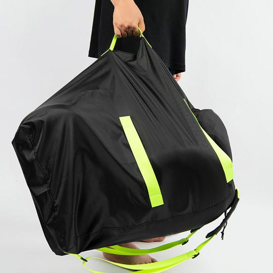 Сумка для хранения коляски с усиленной ручкой из водонепроницаемой ткани, вместительная дорожная сумка для коляски