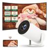 Мини-проектор HY300 4K Android 11.0 1080P 720 P 200ANSI портативный домашний кинотеатр на открытом воздухе 180 угол проекции регулируемый