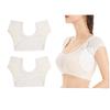 OZBERLI Set of Underarm Sweat Padded Prevents Sweat Seamless Armpit Sweat Underarm Odor Body Odor Underwear and Sweat Women's 2-Piece Underwear,