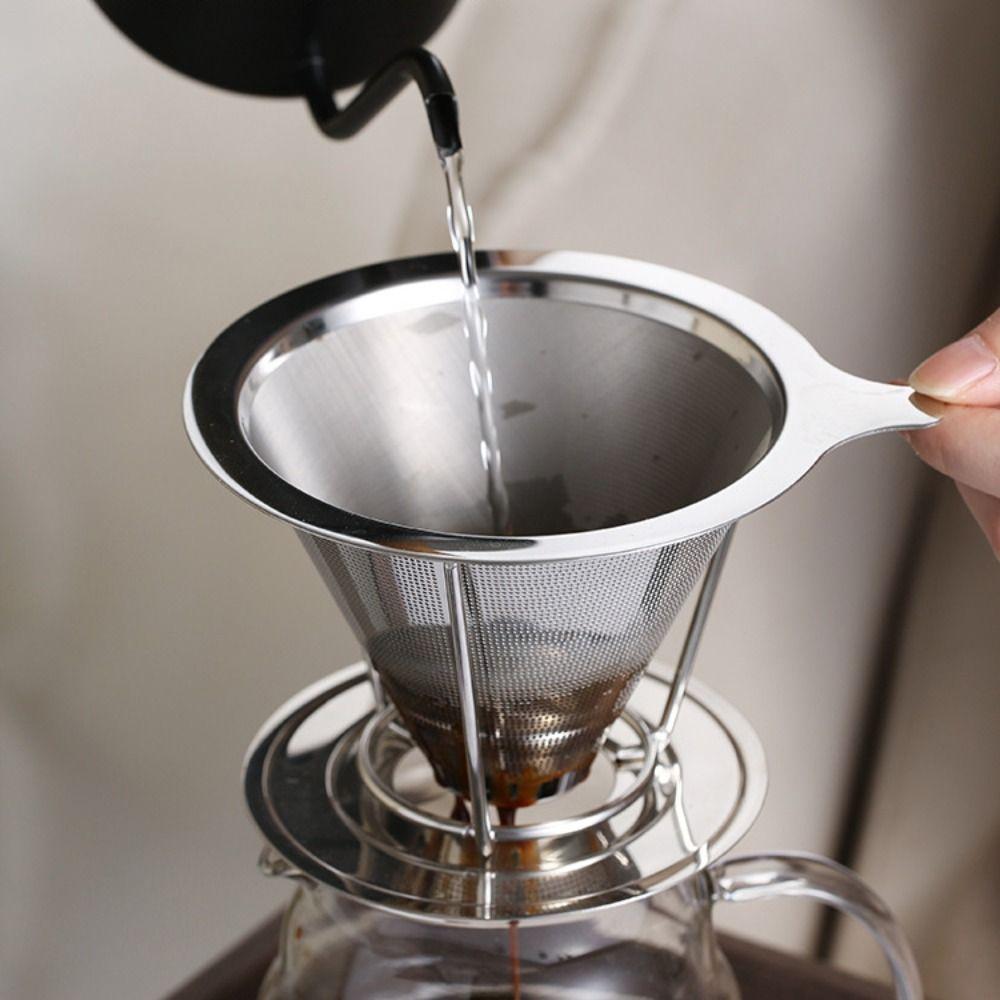 Фильтр для кофе 800 Mesh Двойной слой Фильтр для кофе Сетчатый фильтр для кофе Ручная кофеварка