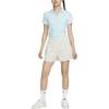 Nike Sportswear Essentials Series Fashionable Short Sleeve Polo Shirt Women Tops Glacier-Blue Sail DV7885474