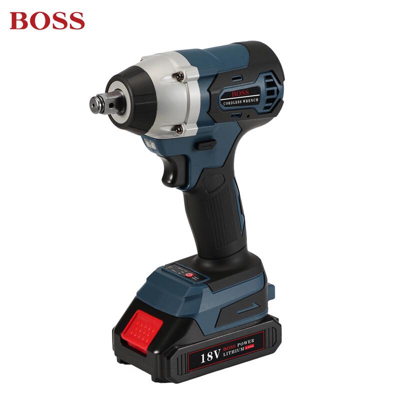 BOSS 18V Brushless Cordless Impact Wrench and Drill CN plug (adapter included)