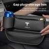 Car Sticker 2025 Hot Car Seat Gap Storage Box Multifunction Organizer Cup Holder For Tesla Model-Y Model-3 Model-X Model-S Cyber