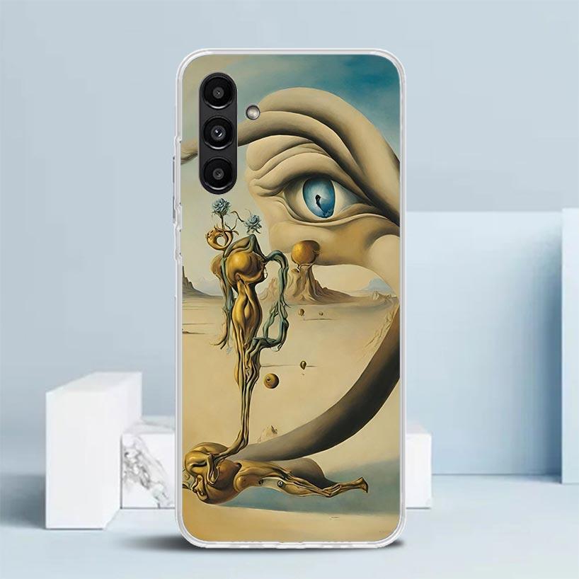 Salvador Dali Art Cover for Samsung Galaxy A17 A37 A57 A16 A26 A36 A56 A15 A14 A55 Phone Case A13 A53 A25 A35 A24 A34 A23 A33 Ga