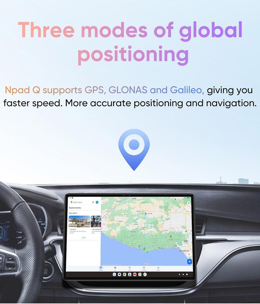 N-one Планшет NPad Q 10,1 дюйма, восьмиядерный процессор MTK8183, ОС Android 12, 4 ГБ ОЗУ, 64 ГБ встроенной памяти, 5G Wi-Fi, аккумулятор BT5.0, 6600 мАч