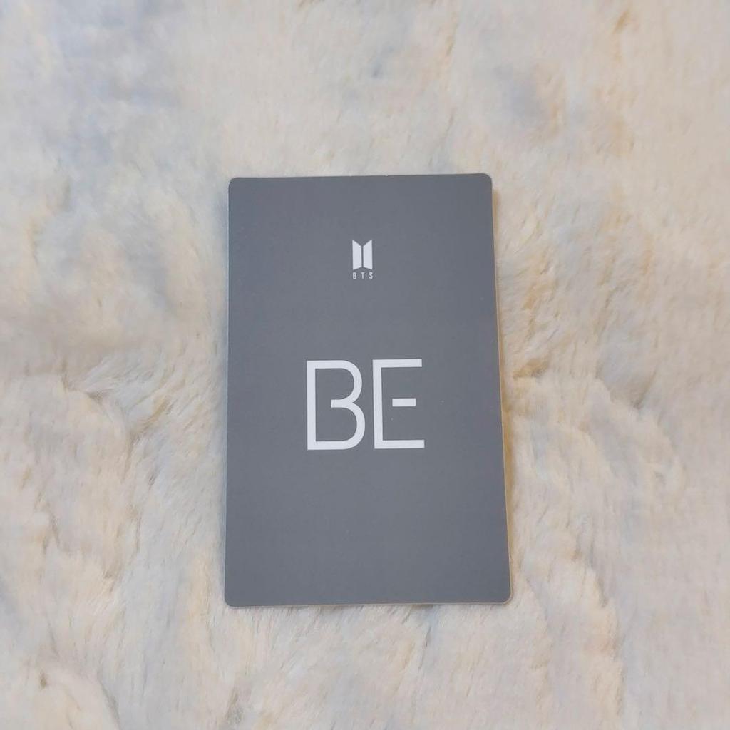 [USED] Official BTS BE M2U Lucky Drop Jungkook Trading Card