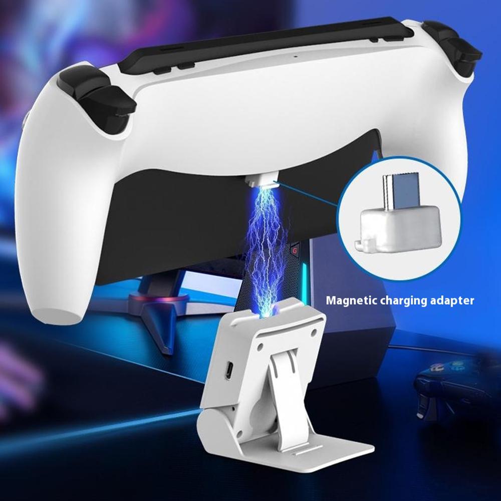 IPEGA PG-P5P19 For Sony PS5 Portal Charging Stand Foldable Charger Dock with Magnetic Connector