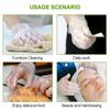 100Pcs Transparent Cleaning Gloves Food Grade Latex Free Gloves Household Disposable Gloves