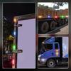 Ygmylandbb LED Truck Side Marker Lamp, 24V, , 3-LED Side Light, Car Width Light,
