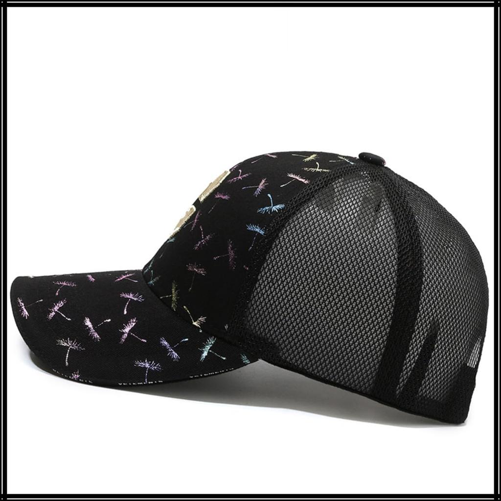 Вышитая шляпа Sun CZA229 [Белый Клык], Кепка, Сетка, Дышащая, Повседневная, Защита, Спорт, Мужская, Женская, (черный)