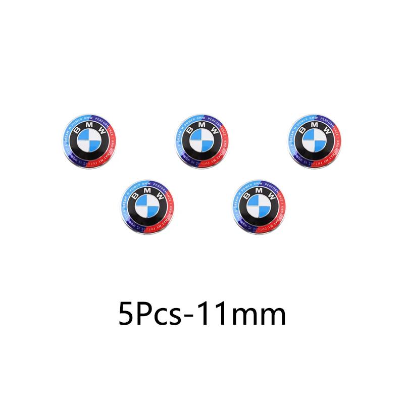 Для BMW Новый 2025 Автомобильный Пульт Дистанционного Ключа Наклейка с Логотипом Алюминиевый Значок Наклейка Для BMW F12 F13 G30 G32 F34 F40 F45 F46 X1 X2 X3 X5 X4 X6 X7