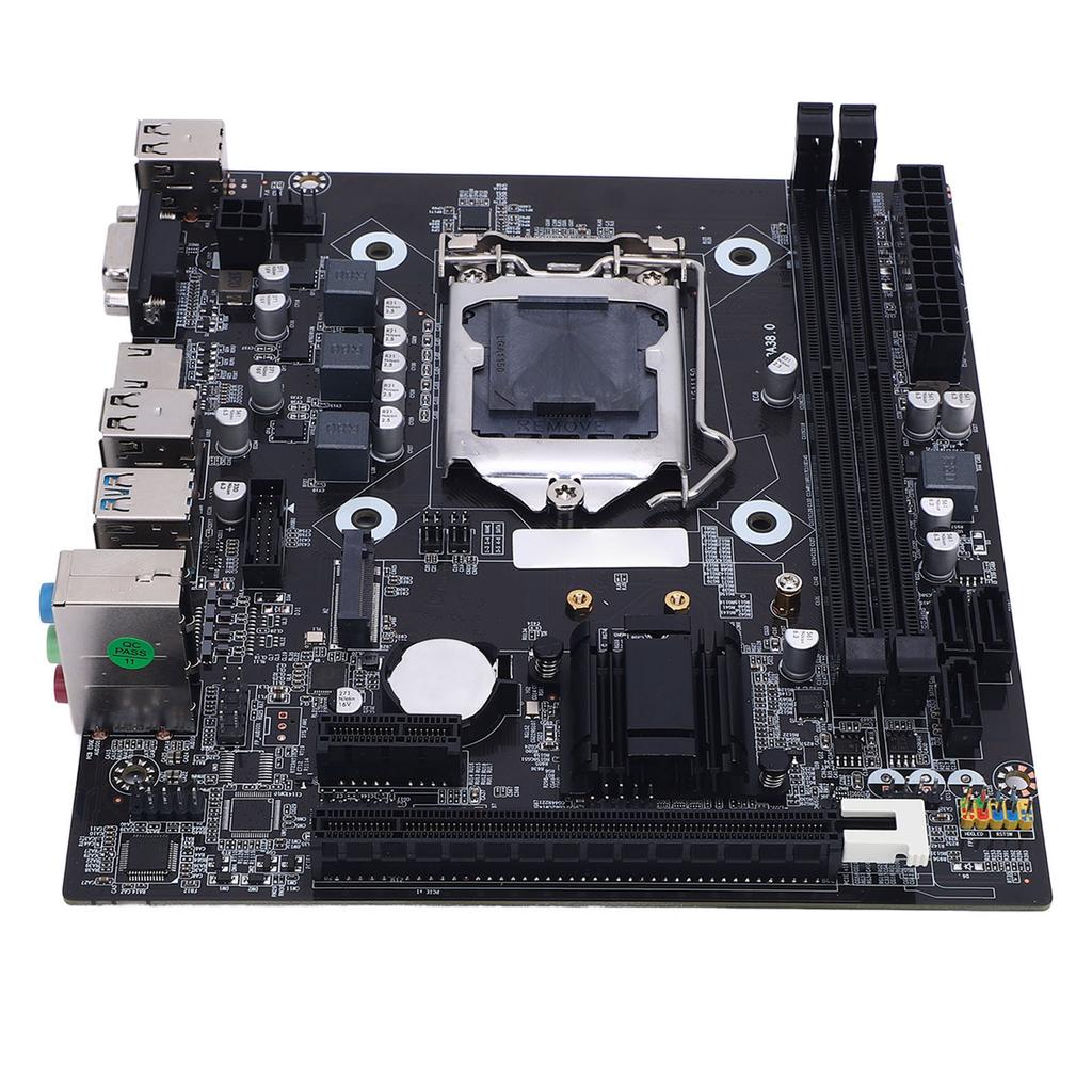 Игровая материнская плата H81 M ATX LGA 1150 2x8 ГБ памяти DDR3 M.2 Nvme NGFF Serial ATA3.0 6 Гбит/с PCI E для серии Xeon E3 V3