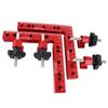 2Sets 90 Degree L-Shaped Auxiliary Fixture Splicing Board Positioning Panel Fixed Clip Carpenter's Square Ruler Woodworking Tool