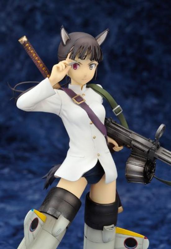 Strike Witches Sakamoto Mio scale PVC painted finished (1/8 product)