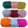 10Meters Turkey Feathers Trim Fringe Ribbon Feather On Tape Flecos Sewing Trimmings Fringe for Clothes Dress Wedding Decoration