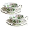 WEDGWOOD Wild Strawberry Pear Tea Cup Saucer Peony & [Item]