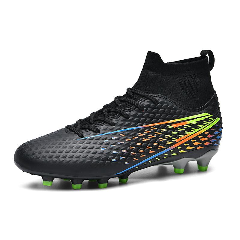 Youth football shoes outdoor spikes high top OOTBALL SHOES