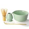 Katakuchi Tea Bowl Set, Tea Ceremony Utensils, Katakuchi Matcha Bowl, Tea Whisk (100-piece Set), Tea Whisk Stand, Tea Scoop, Katakuchi Wave Design