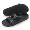 Fashion Shevalues Summer Flat Slippers For Women Men 2025 New Thick Sole Sandals With Double Buckle Fashoin Outdoor Antiskid Beach Slide