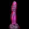 Faucet Color Liquid Silicone Anal Reamer Large Special-shaped Dragon Phallus Anal Masturbation Device Rear Court Sex Toy