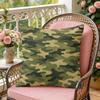 Camo Cushion Cover Soft Plush Throw Pillow Cover DoubleSided Decorative Cushion Case Sofa Bedroom Home Decor