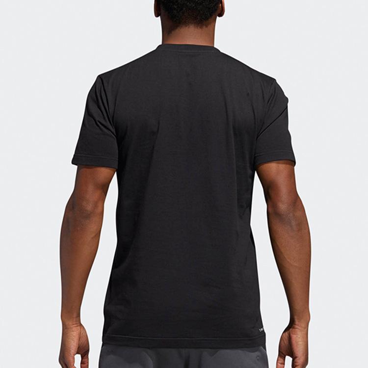 adidas Футболка с коротким рукавом Harden Movement GU, мужские топы, черная, DZ1871