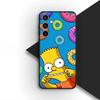 Barts Cartoon S-Simpsons Silicone Phone Cover for Motorola Moto G86 G57 E14 E15 G14 G34 G35 G84 G24 A54 G15 Power E22 Soft Case