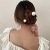 Women Wedding Metal Bridal Pearl Hair Stick U-shaped Hairpin Hair Style Tools Hair Accessories