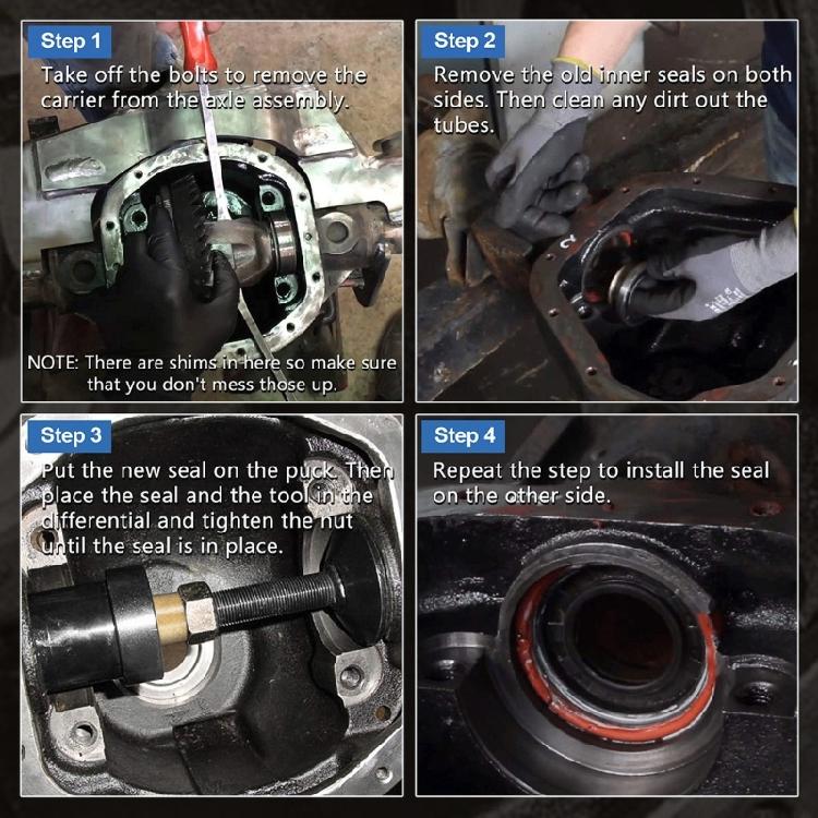Inner Axles Side Seal Installation Tool Front Axles Tube Seal For Dana 30/44/60