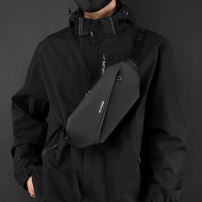 Wepower Мужская модная водостойкая нагрудная сумка кроссбоди с магнитной застежкой