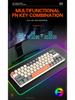 Беспроводная RGB механическая игровая клавиатура T-WOLF T30 - Bluetooth, Три режима, Синие переключатели