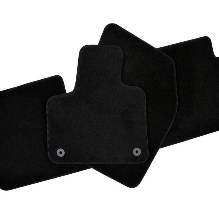 Tapis de sol - Peugeot - 5008 - Noir - 4 pièces - Antidérapant et imperméable