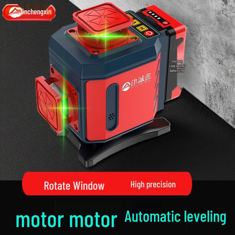 Анпинский супер яркий инфракрасный зеленый лазерный уровень: Высокая точность, Автоматическое выравнивание с 8/12/16 линиями