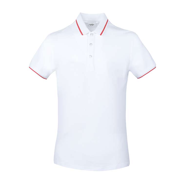 Рубашка ПОЛО из длинноволокнистого хлопка с лацканами и лацканами YHHC 98168, 230G