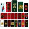 Morocco Flag Coat Of Arms Passport Phone Case For Iphone 14 13 12 Pro Max Case For Iphone 11 Pro Max Xs Max Xr Se 8 7 Plus X