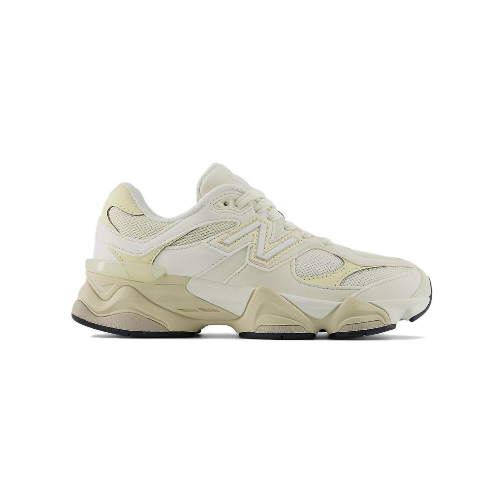 New Balance NB 9060 Низкие кроссовки для бега для детей, устойчивые к истиранию, цвет экрю, GC9060EK