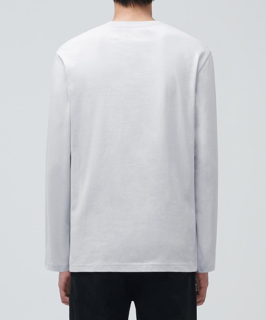 MUSINSA STANDARD Basic Long Sleeve T-Shirt [Ash Gray]