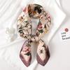 Luxury Silk Scarf For Women, Square, Shawl And Office Wrap, Small Hair Collar, Hijabs, Kerchief, Ladies' Scarves,70x70cm