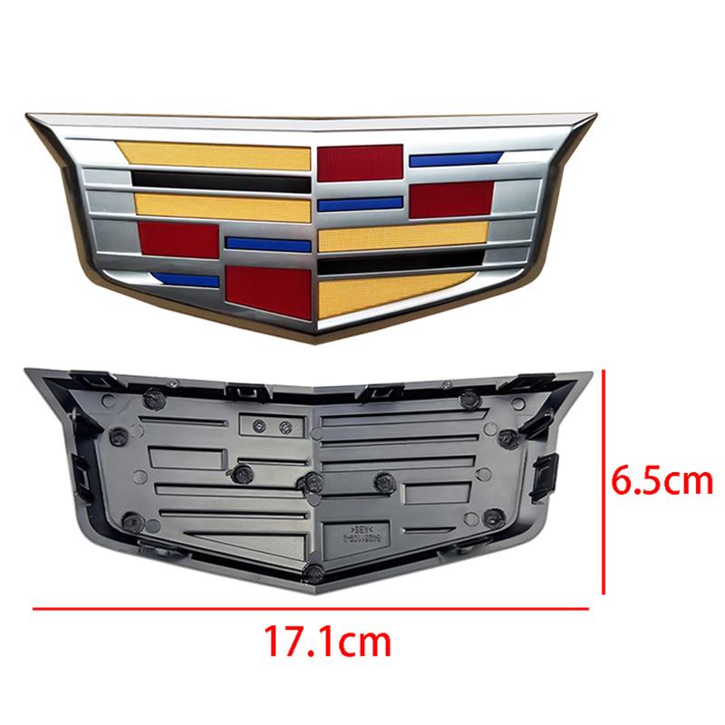 ABS Автомобильная передняя решетка значок крышка багажника значок для Cadillac CT6 25T 28T 40T AWD Автомобиль задний смещение наклейка аксессуары