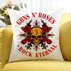 GGuns N RRoses World Various Sizes Square Pillow Case For Car Home Bedchamber Decor