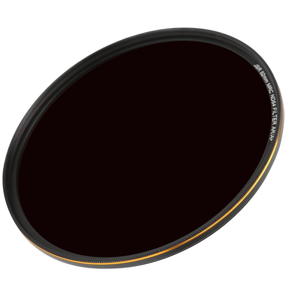 Junestar 82mm ND64 Filter MultiLayer Coating Waterproof Neutral Density ND Ultrathin Filter for