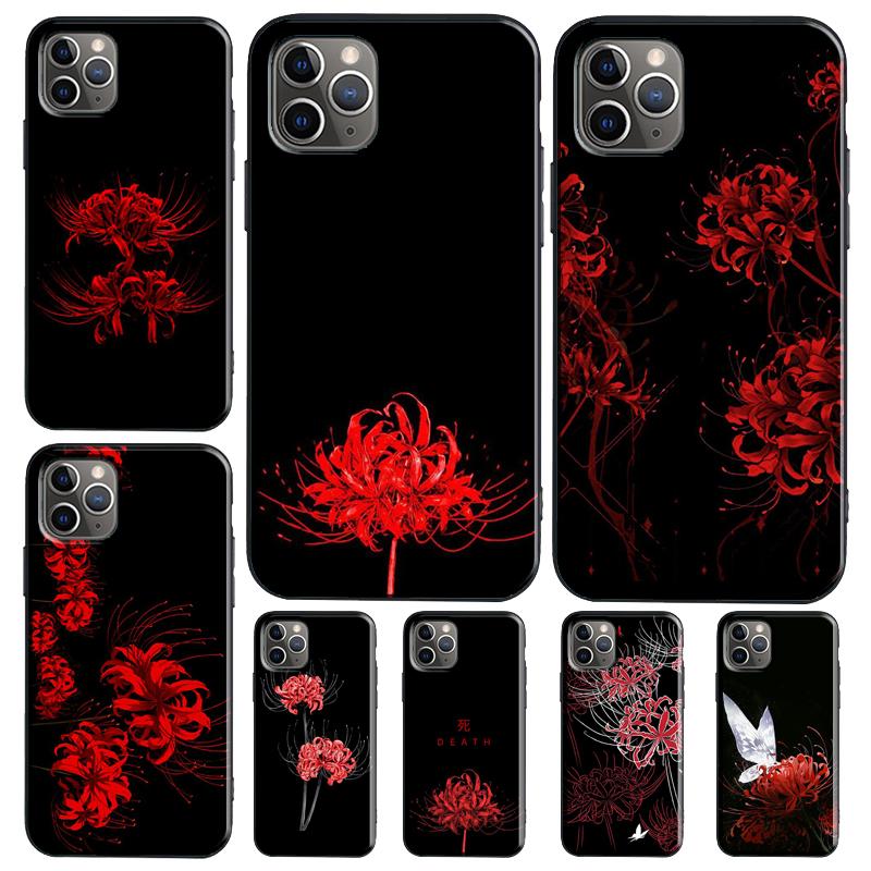 Lycoris Radiata Flower Funda For Samsung Galaxy S25 S24 S21 S22 S23 Ultra S9 S10 Plus S20 FE S25 FE Phone Case