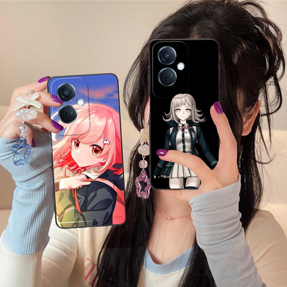 Чехол для телефона Danganronpa Чиаки Нанами для OPPO Reno 14 13 12 11 10 9 8 7 6 5 F T Pro 5G Мягкий ТПУ Ударопрочный Чехол